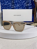 Gentle Monster MONDO Square Brown Lens Sunglasses for Men & Women - 358892