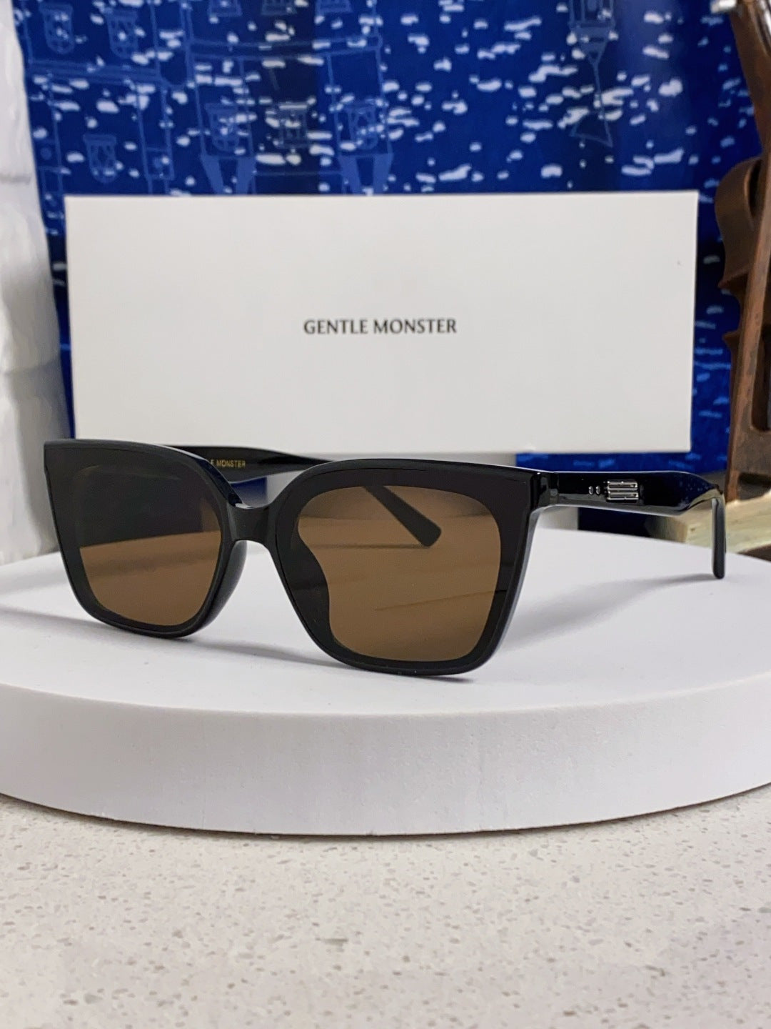 Gentle Monster MONDO Square Brown Lens Sunglasses for Men & Women