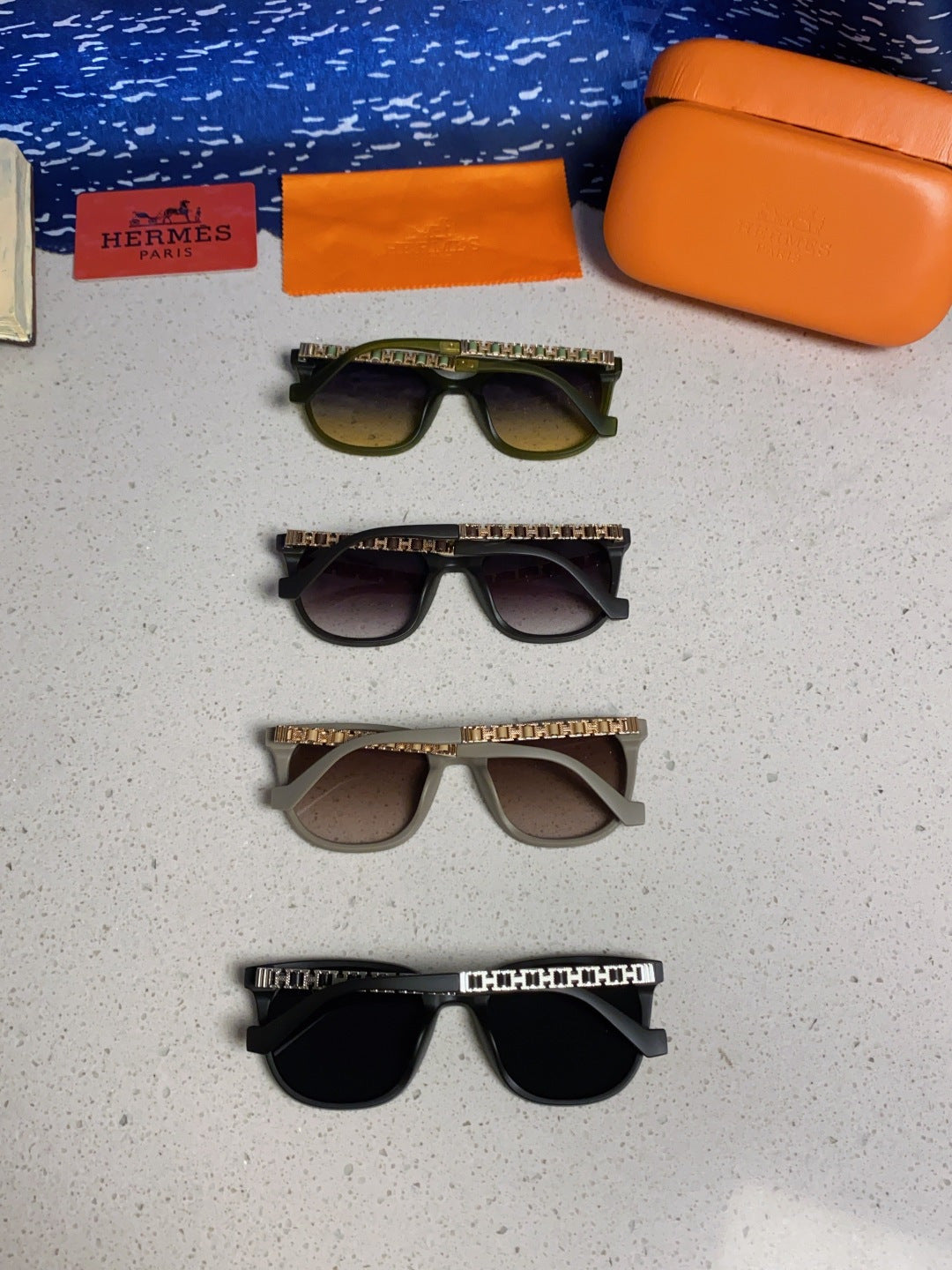 Hermès Fashion Brown Lens Sunglasses for Women - 358932 - detail image 11