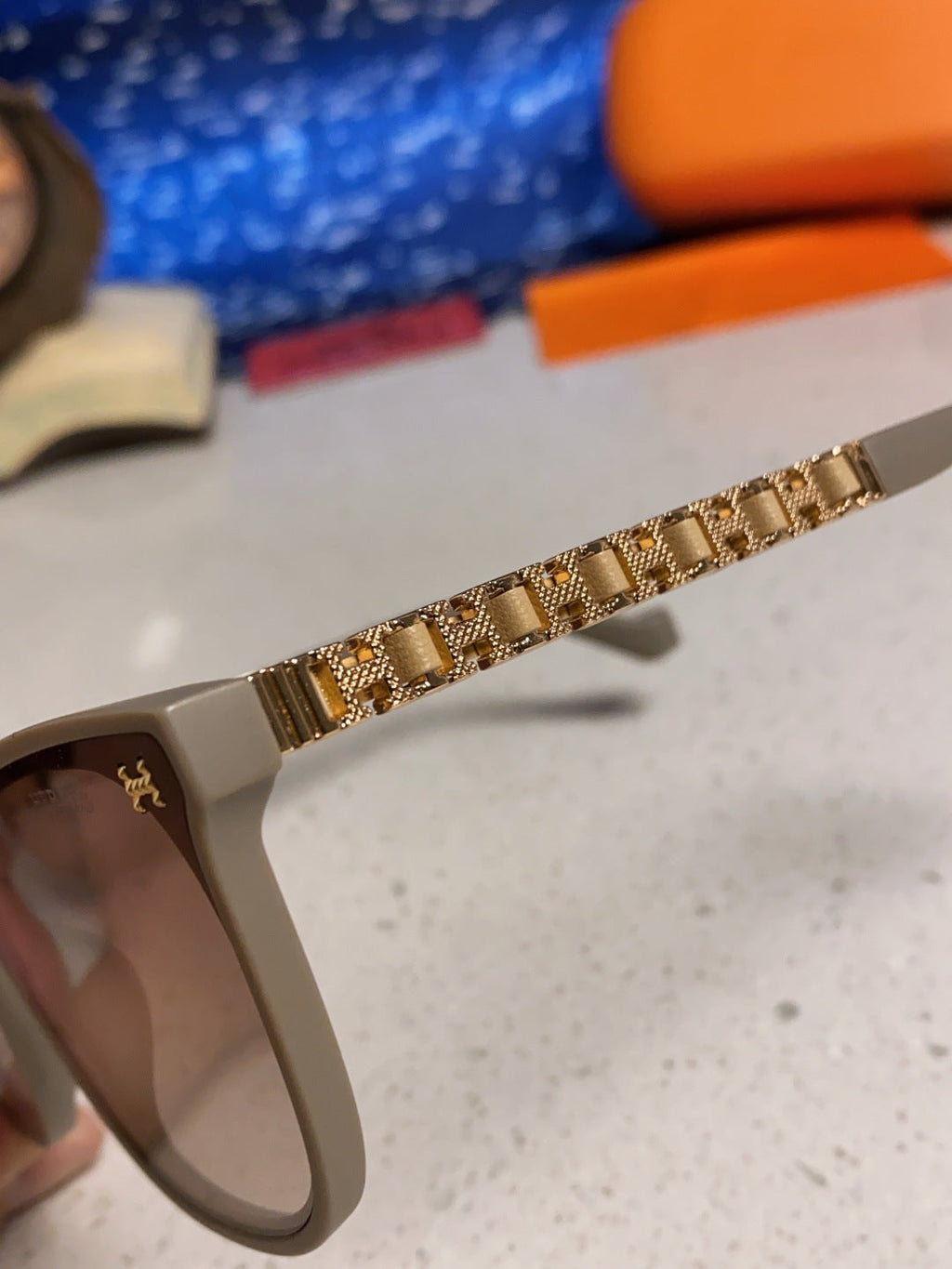 Hermès Fashion Brown Lens Sunglasses for Women - 358934 - detail image 7