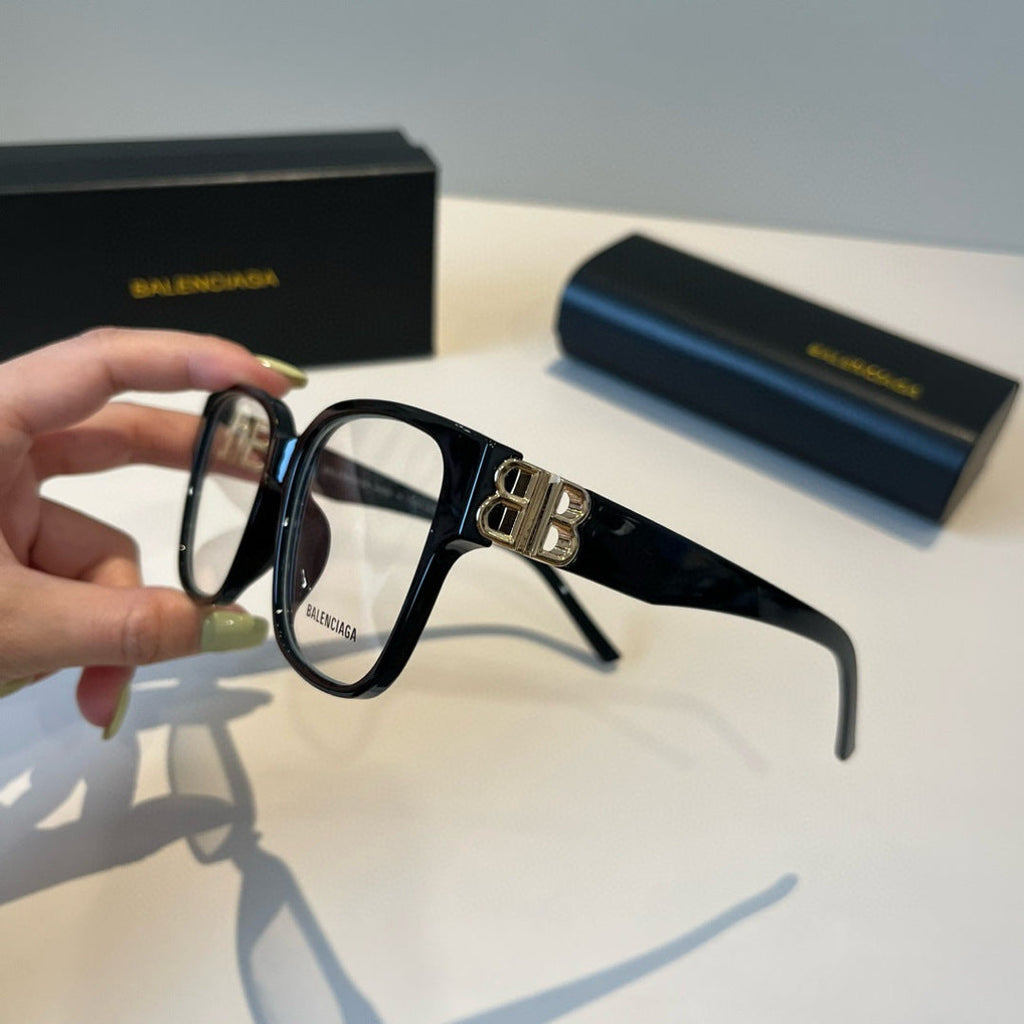 Balenciaga Folding Square Black Lens Sunglasses for Men & Women - 466034 - detail image 4