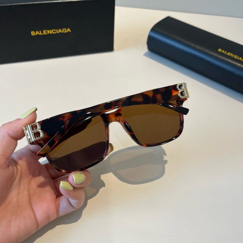 Balenciaga Folding Square Black Lens Sunglasses for Men & Women - 416091 - detail image 7