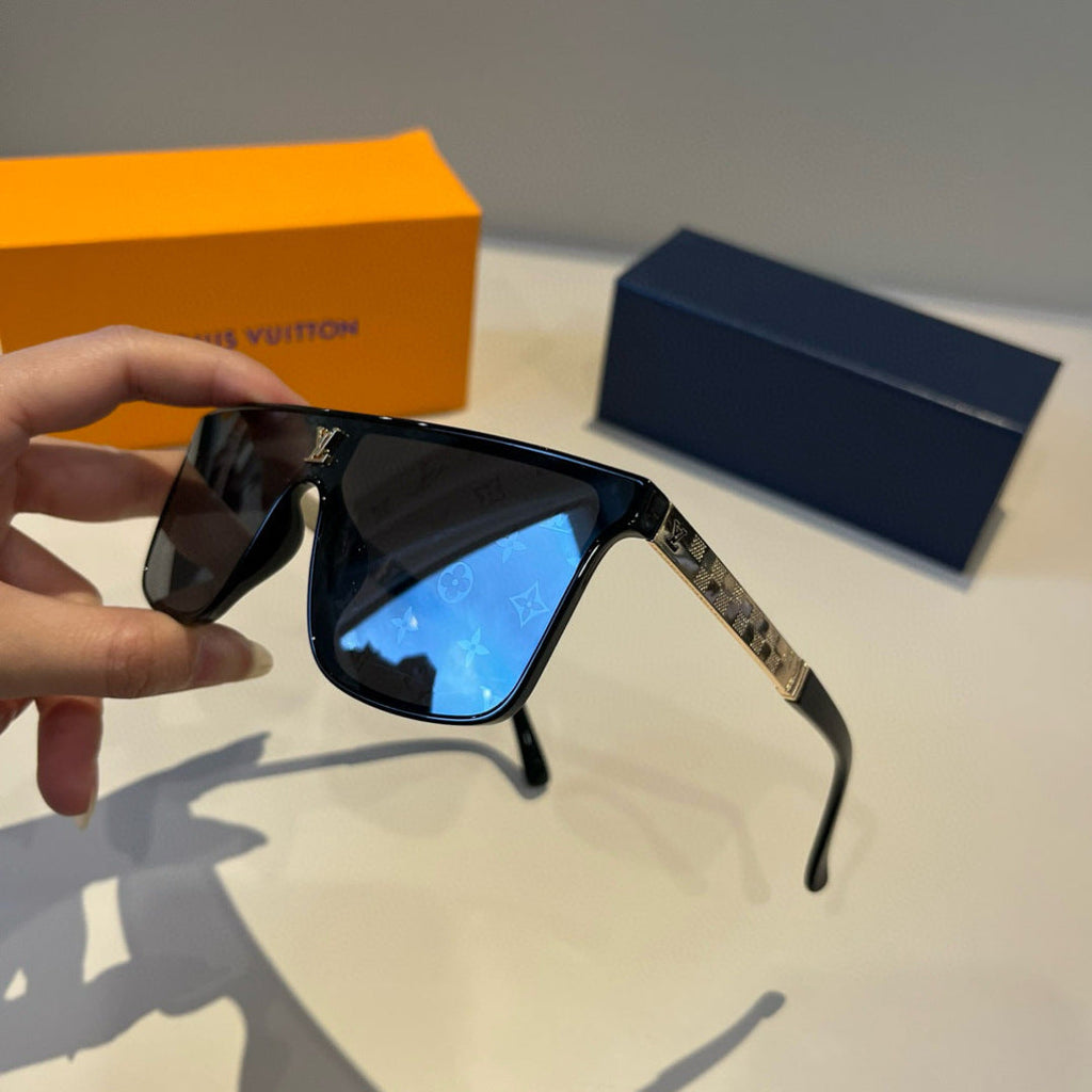 Louis Vuitton Metal Aviator Black Lens Sunglasses for Men & Women - 431138 - detail image 4