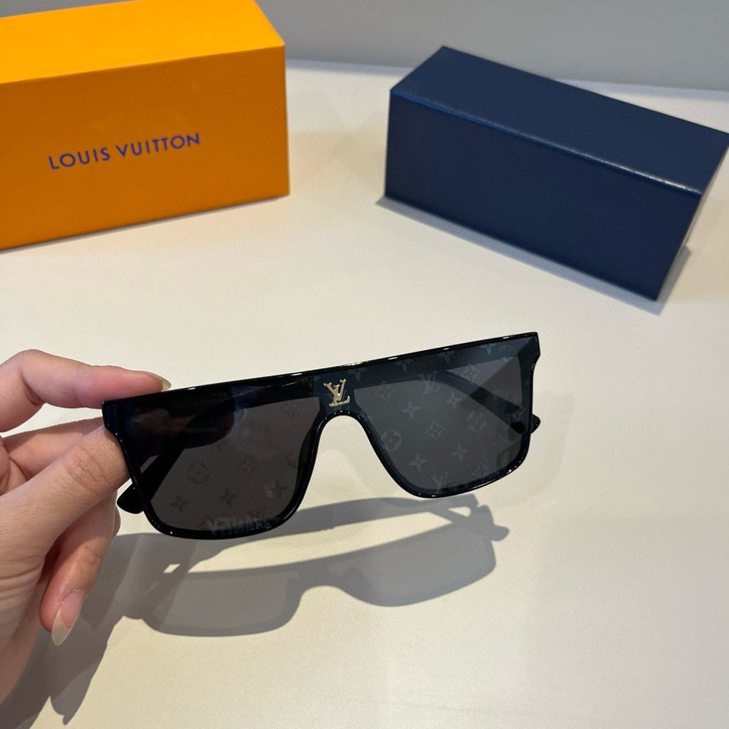Louis Vuitton Metal Aviator Black Lens Sunglasses for Men & Women - 486277 - detail image 7