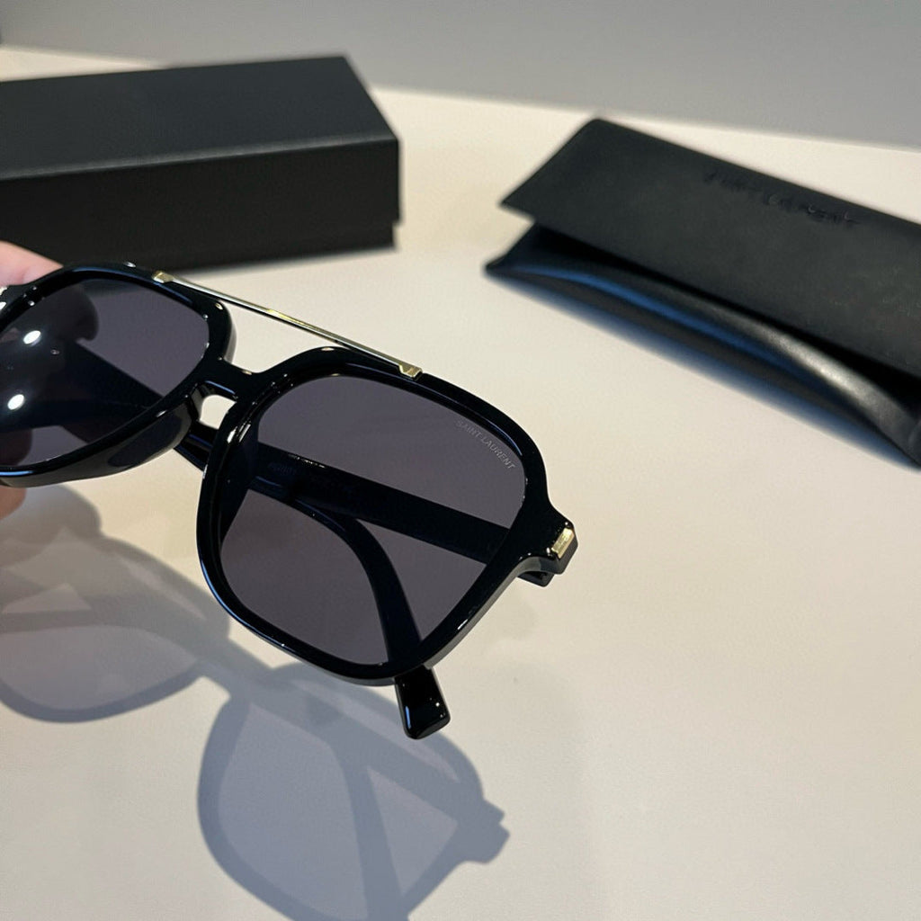 Saint Laurent Fashion Black Lens Sunglasses for Men & Women - 415578 - detail image 5