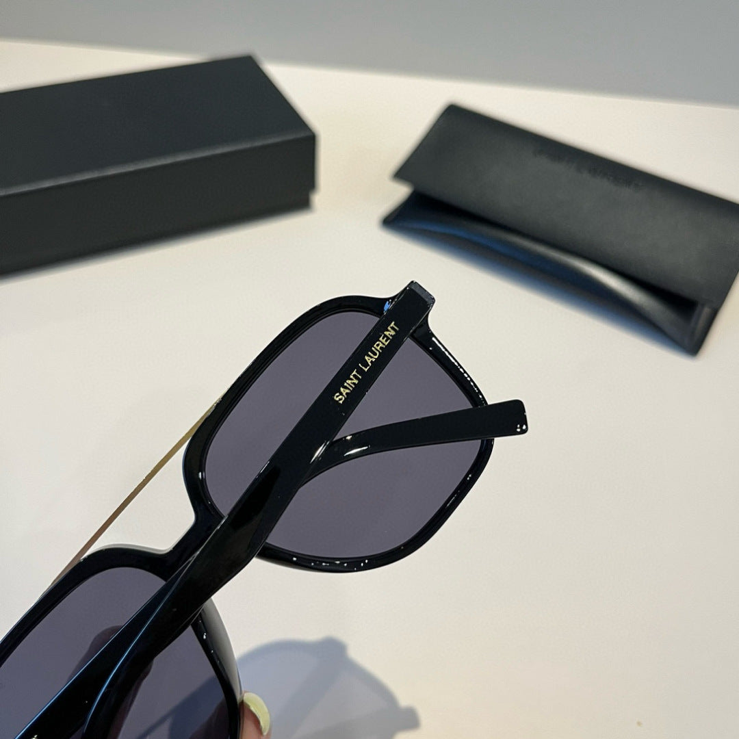 Saint Laurent Fashion Black Lens Sunglasses for Men & Women - 415578 - detail image 6