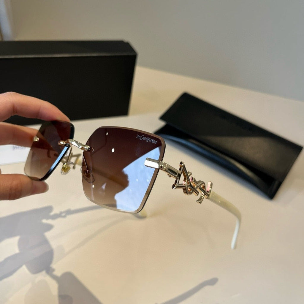 Saint Laurent Fashion Red Lens Sunglasses for Men & Women - 431930 - detail image 4