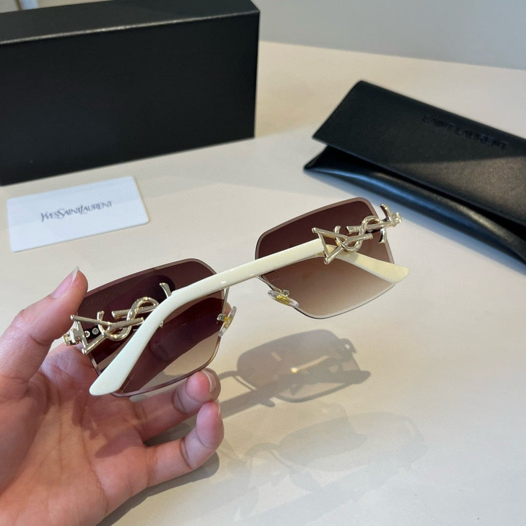 Saint Laurent Fashion Red Lens Sunglasses for Men & Women - 415575 - detail image 7