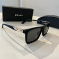 Prada Polarized Fashion Black Lens Sunglasses for Men - 449348