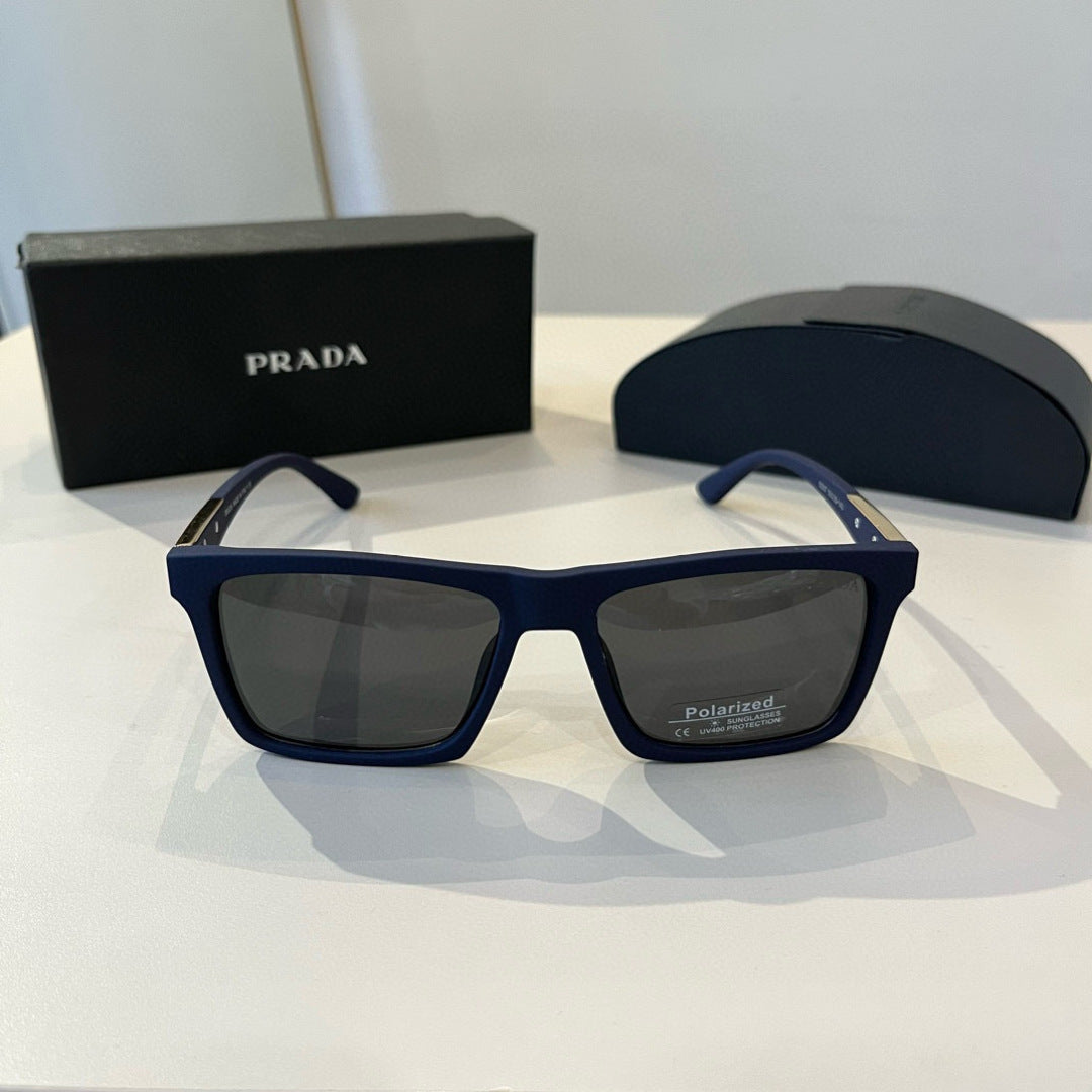 Prada Polarized Fashion Black Lens Sunglasses for Men - 382716 - detail image 2