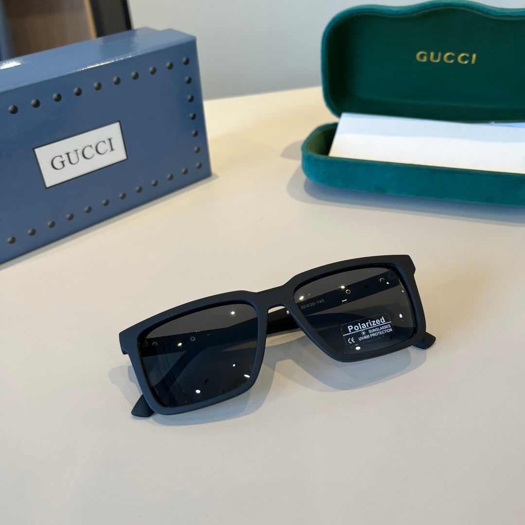 Gucci Metal Aviator Black Lens Sunglasses for Men & Women - 866932 - detail image 10