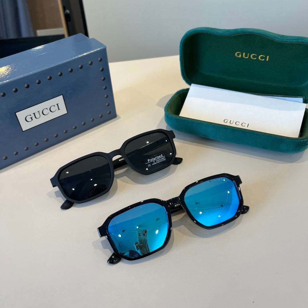 Gucci Fashion Black Lens Sunglasses for Men & Women - 866928 - detail image 12