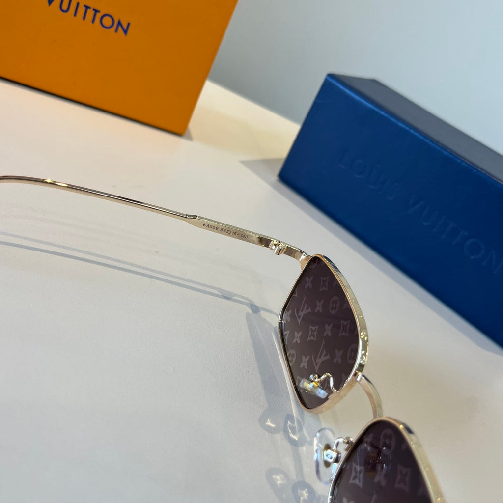 Louis Vuitton Metal Fashion Silver Lens Sunglasses for Men & Women - 486284 - detail image 5