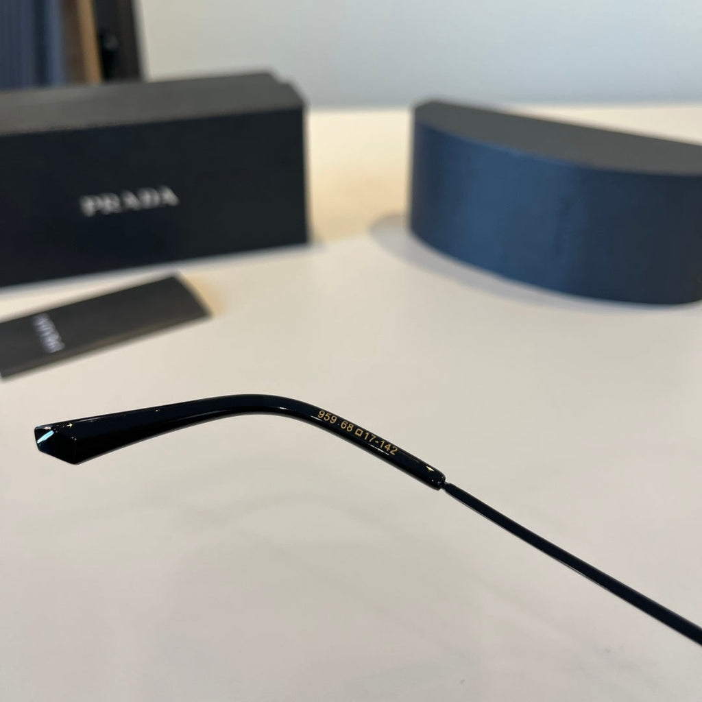 Prada Polarized Fashion Black Lens Sunglasses for Men - 487062 - detail image 6