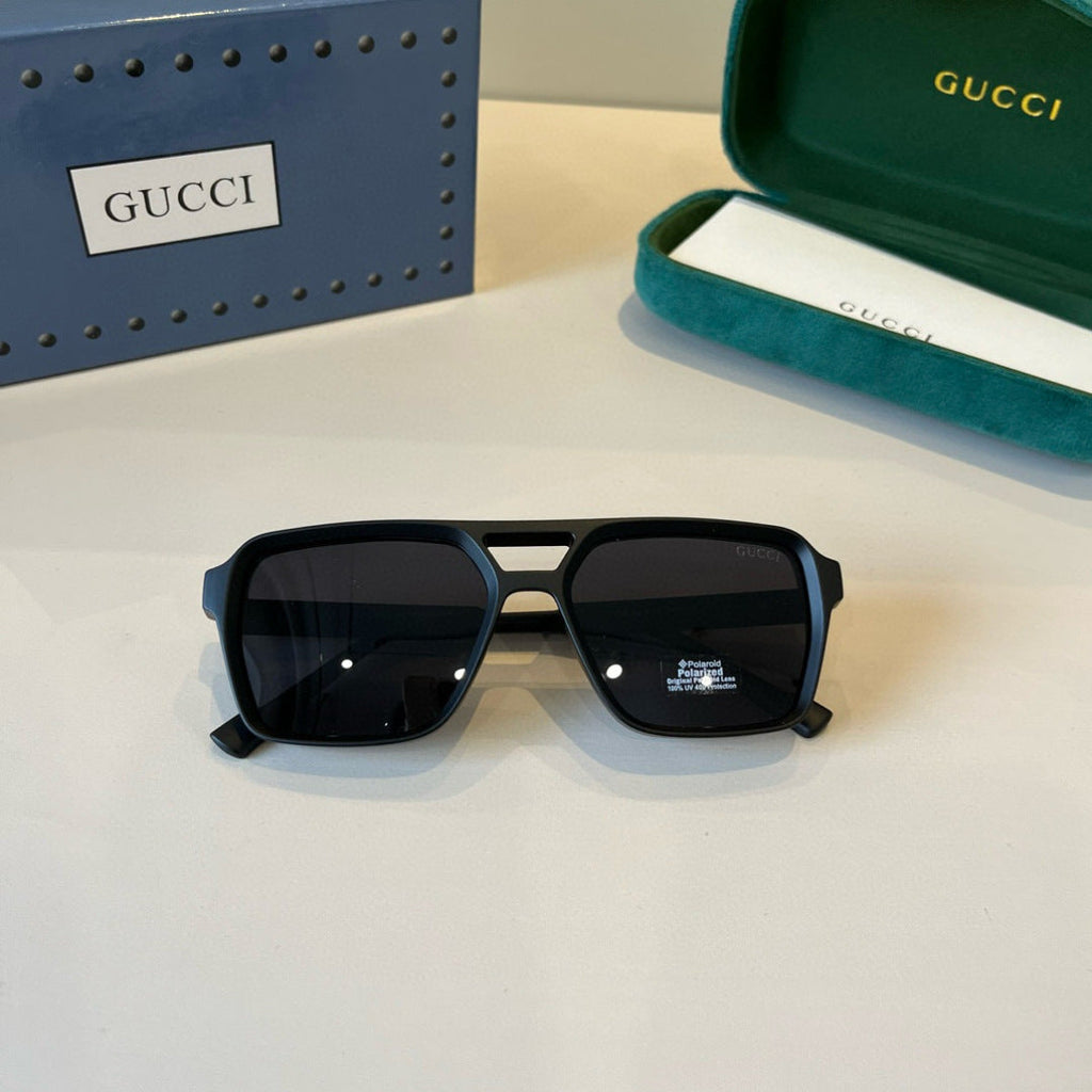 Gucci Oversized Black Lens Sunglasses for Men & Women - 486452 - detail image 6