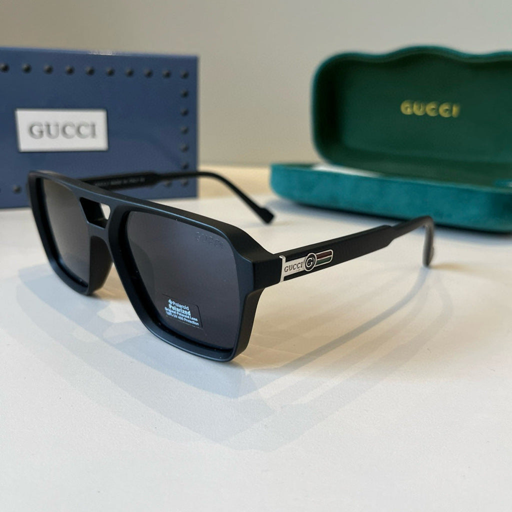 Gucci Oversized Black Lens Sunglasses for Men & Women - 486452 - detail image 3