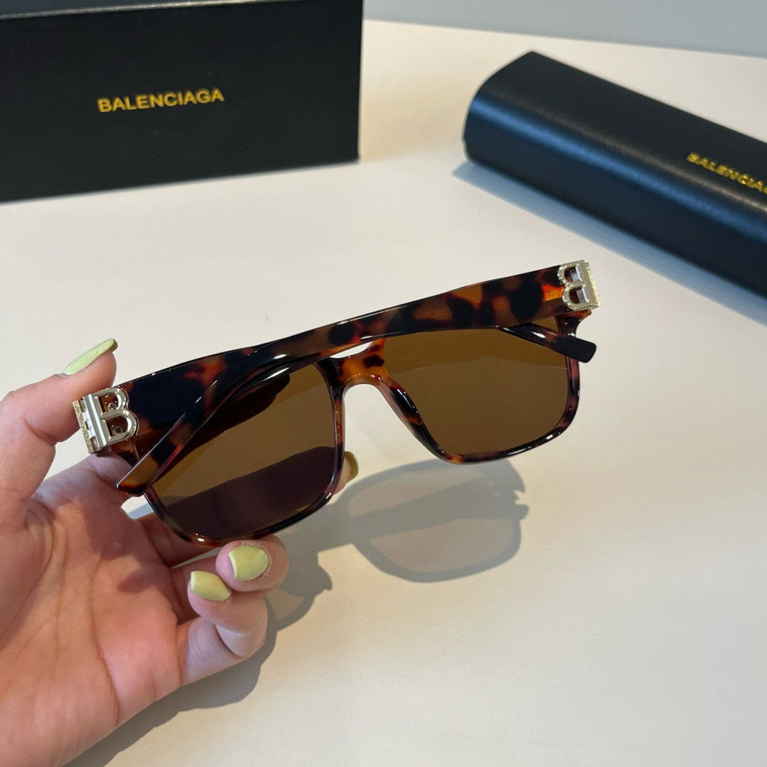 Balenciaga Folding Square Black Lens Sunglasses for Men & Women - 358660 - detail image 7