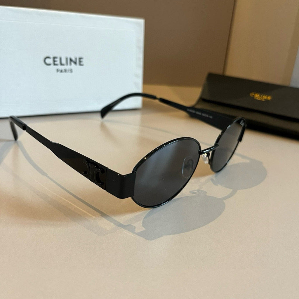 Celine Cat-Eye Silver Lens Sunglasses for Men & Women - 465497