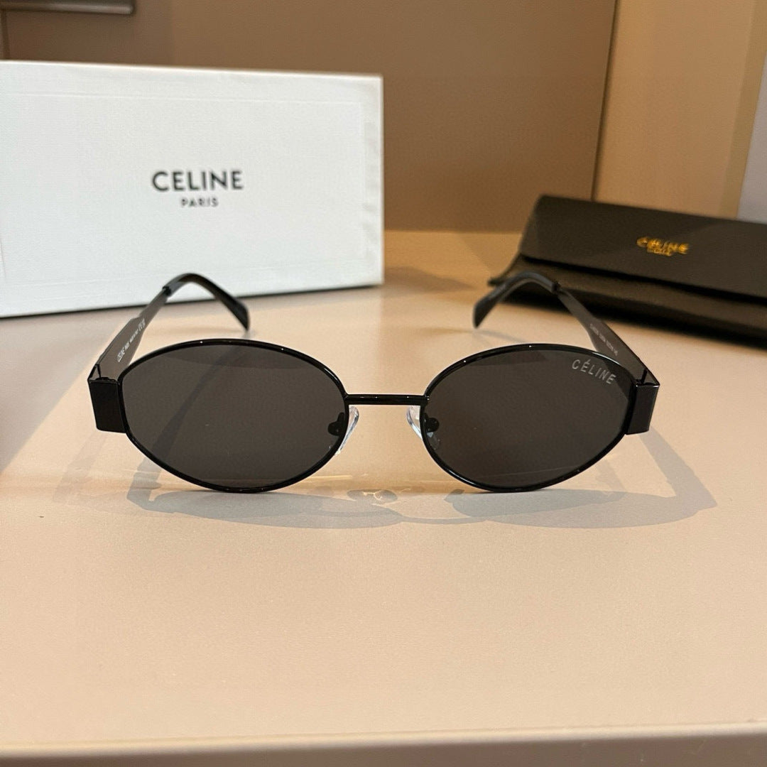 Celine Cat-Eye Silver Lens Sunglasses for Men & Women - 465497 - detail image 3