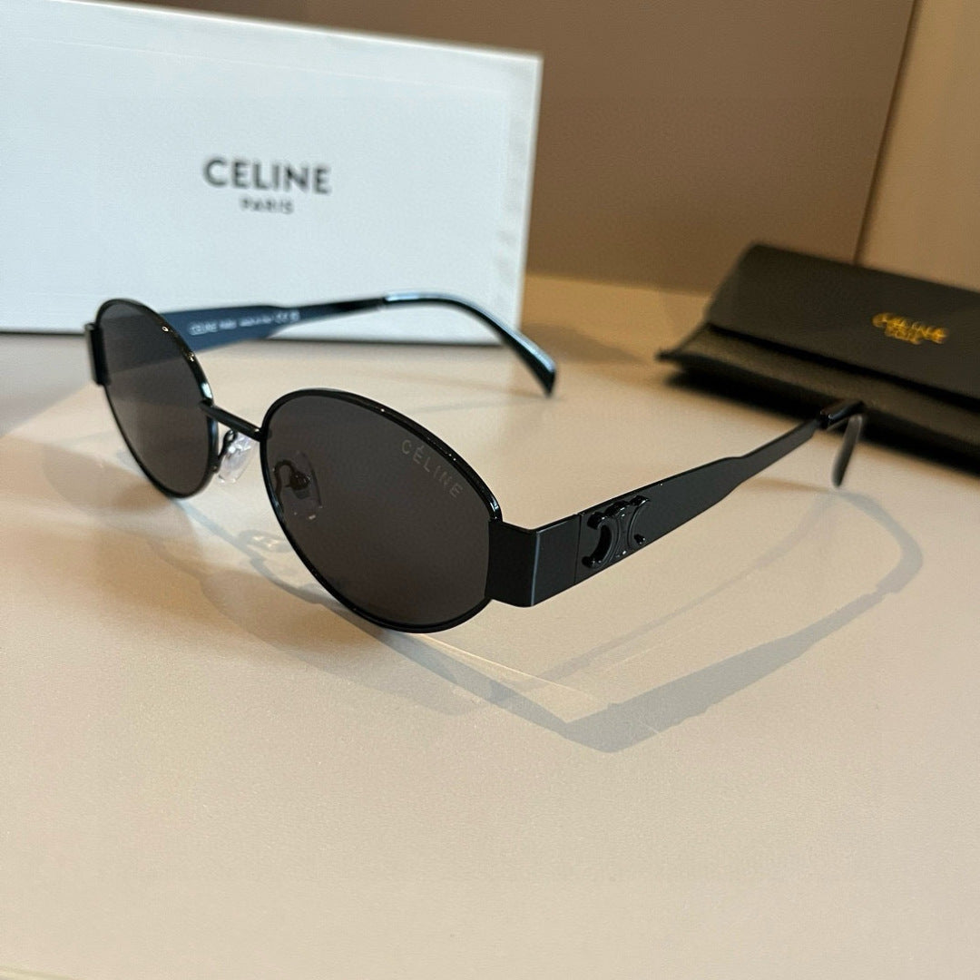 Celine Cat-Eye Silver Lens Sunglasses for Men & Women - 431965 - detail image 4