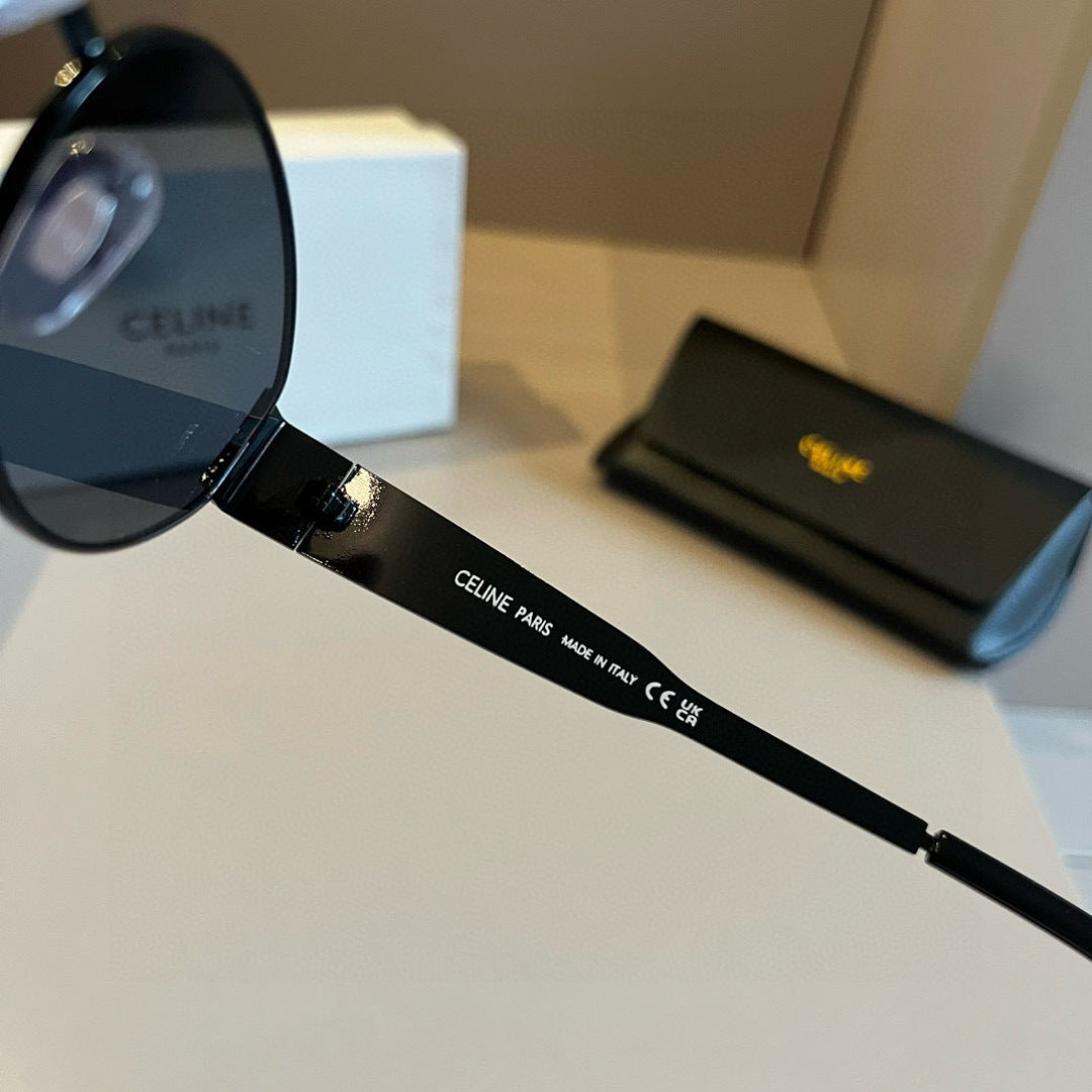 Celine Cat-Eye Silver Lens Sunglasses for Men & Women - 465497 - detail image 8