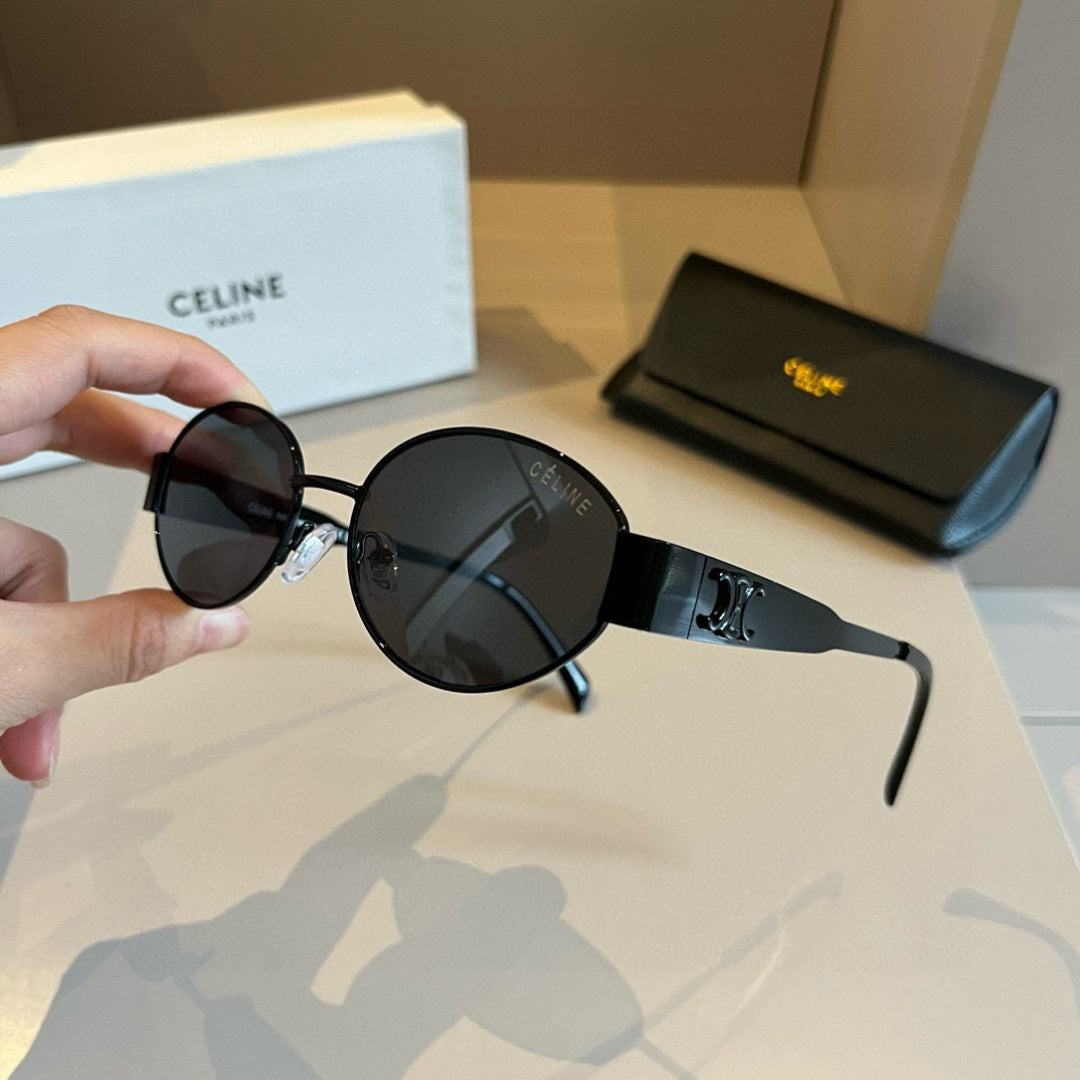 Celine Cat-Eye Silver Lens Sunglasses for Men & Women - 415629 - detail image 2