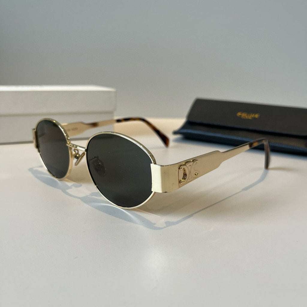 Celine Cat-Eye Brown Lens Sunglasses for Men & Women - detail image 3