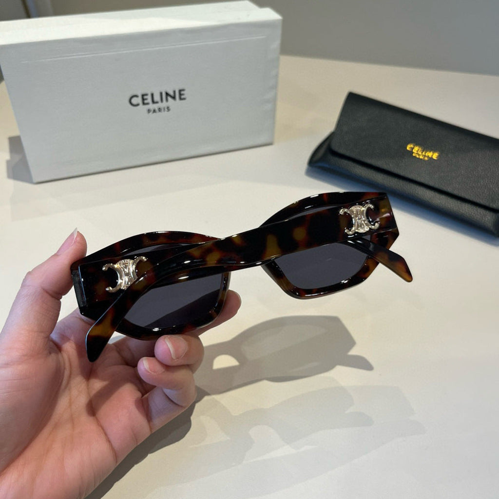 Celine Fashion Black Lens Sunglasses for Men & Women - 382553 - detail image 4