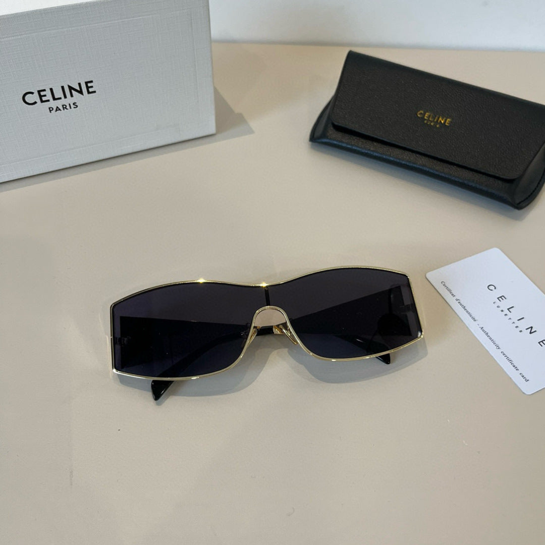 Celine Metal Fashion Silver Lens Sunglasses for Men & Women - 431979 - detail image 7