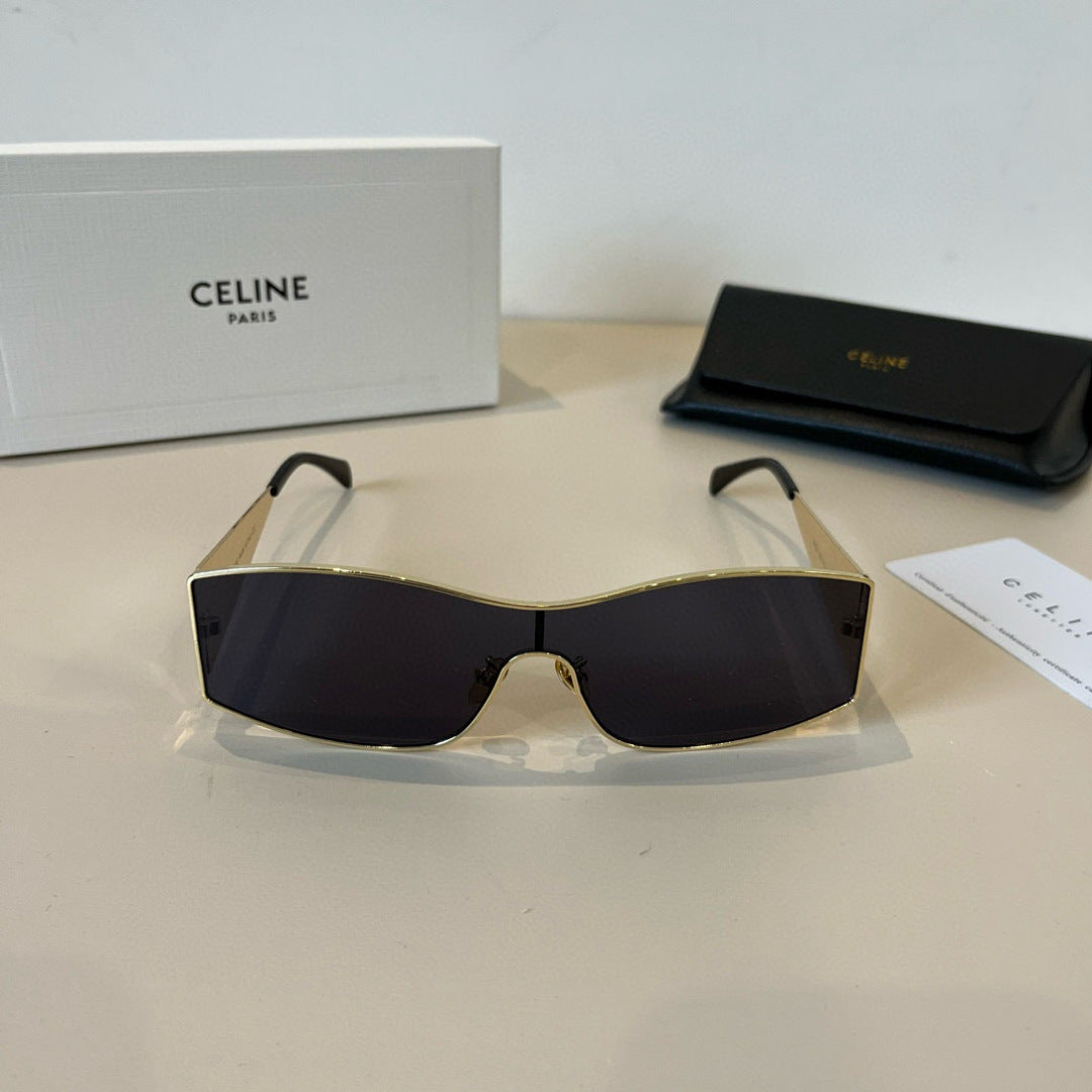Celine Metal Fashion Silver Lens Sunglasses for Men & Women - 431979 - detail image 2