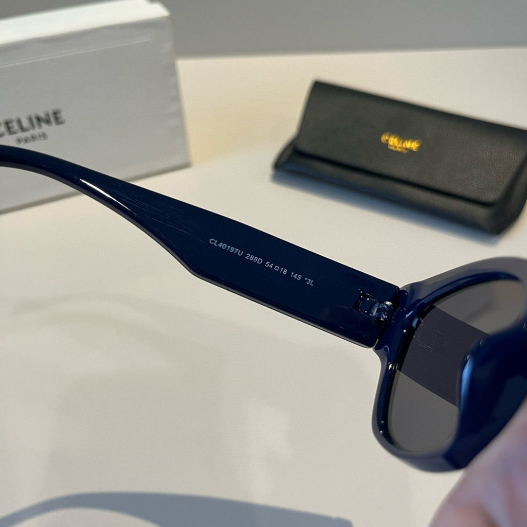 Celine Slim Black Lens Sunglasses for Men & Women - 998074 - detail image 9