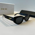 Dior Fashion Black Lens Sunglasses for Men & Women - 358216