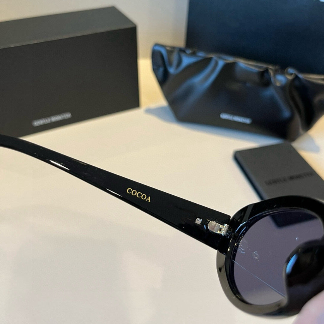 Gentle Monster Cat-Eye Black Lens Sunglasses for Men & Women - 432960 - detail image 5