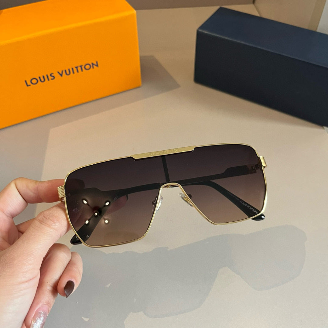 Louis Vuitton Fashion Gold Lens Sunglasses for Men & Women - 448682 - detail image 5