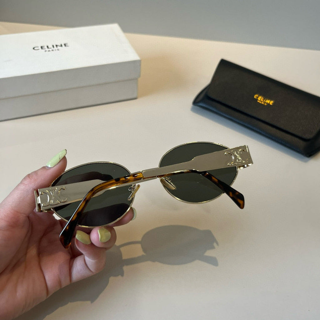 Celine Cat-Eye Brown Lens Sunglasses for Men & Women - 998069 - detail image 5