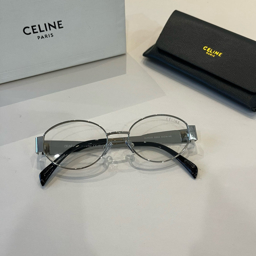 Celine Cat-Eye Silver Lens Sunglasses for Men & Women - 382519 - detail image 4