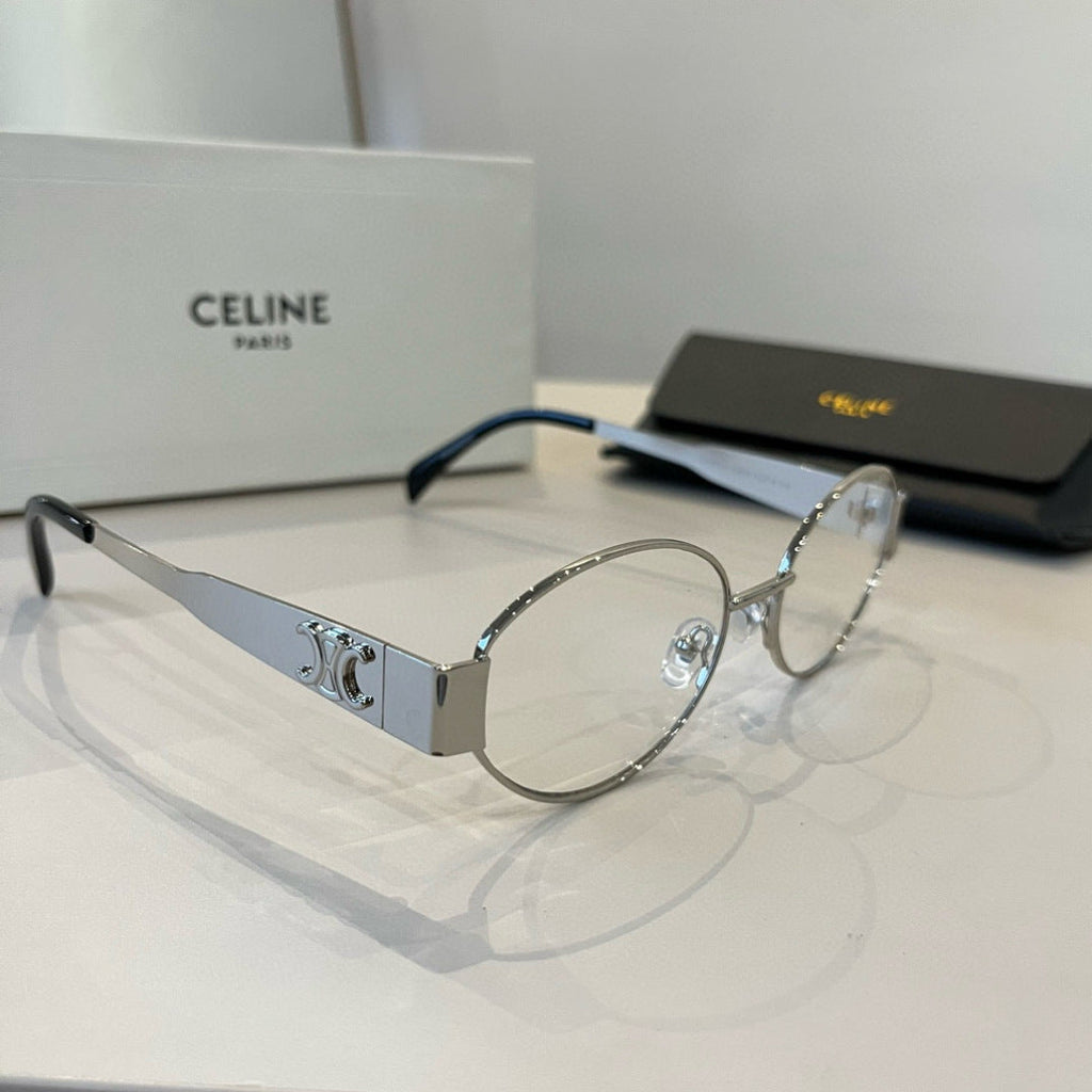 Celine Cat-Eye Silver Lens Sunglasses for Men & Women - 358308
