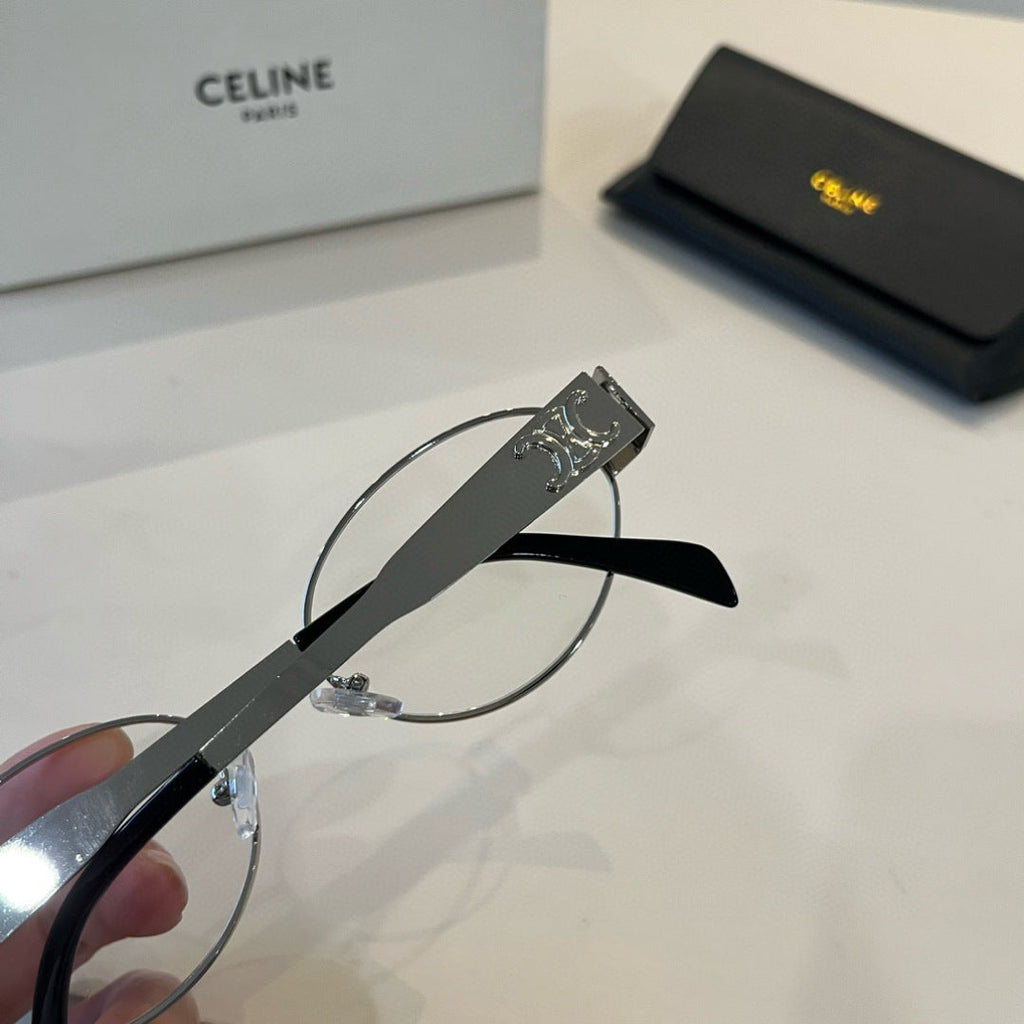 Celine Cat-Eye Silver Lens Sunglasses for Men & Women - 358308 - detail image 7
