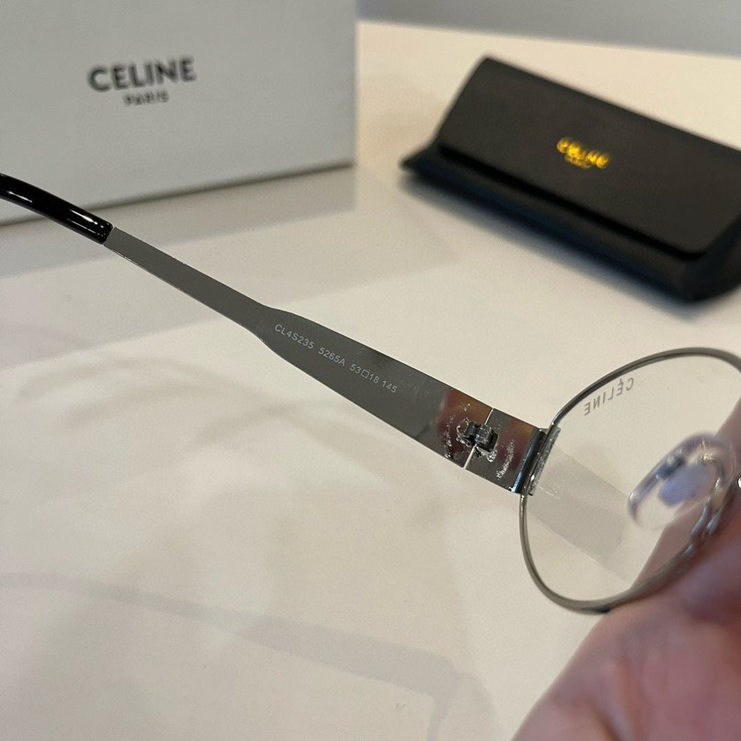 Celine Cat-Eye Silver Lens Sunglasses for Men & Women - 358308 - detail image 9