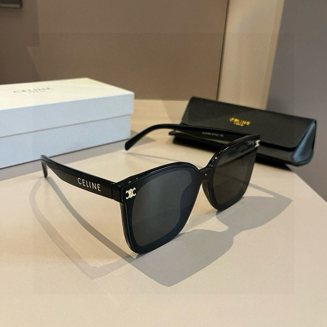 Celine Fashion Black Lens Sunglasses for Men & Women - 382526