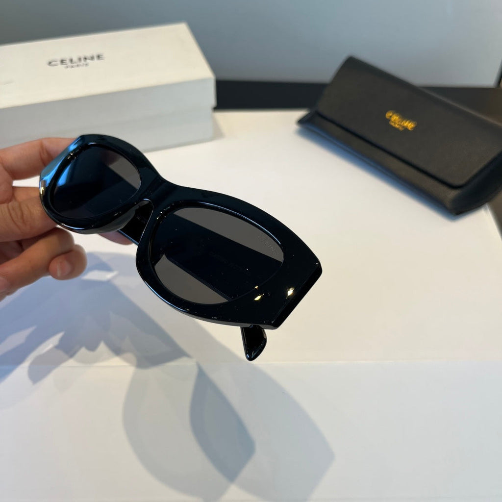 Celine Fashion Black Lens Sunglasses for Men & Women - 382516 - detail image 9