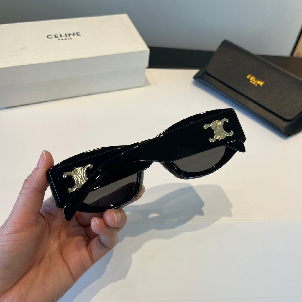 Celine Fashion Black Lens Sunglasses for Men & Women - 431984 - detail image 7