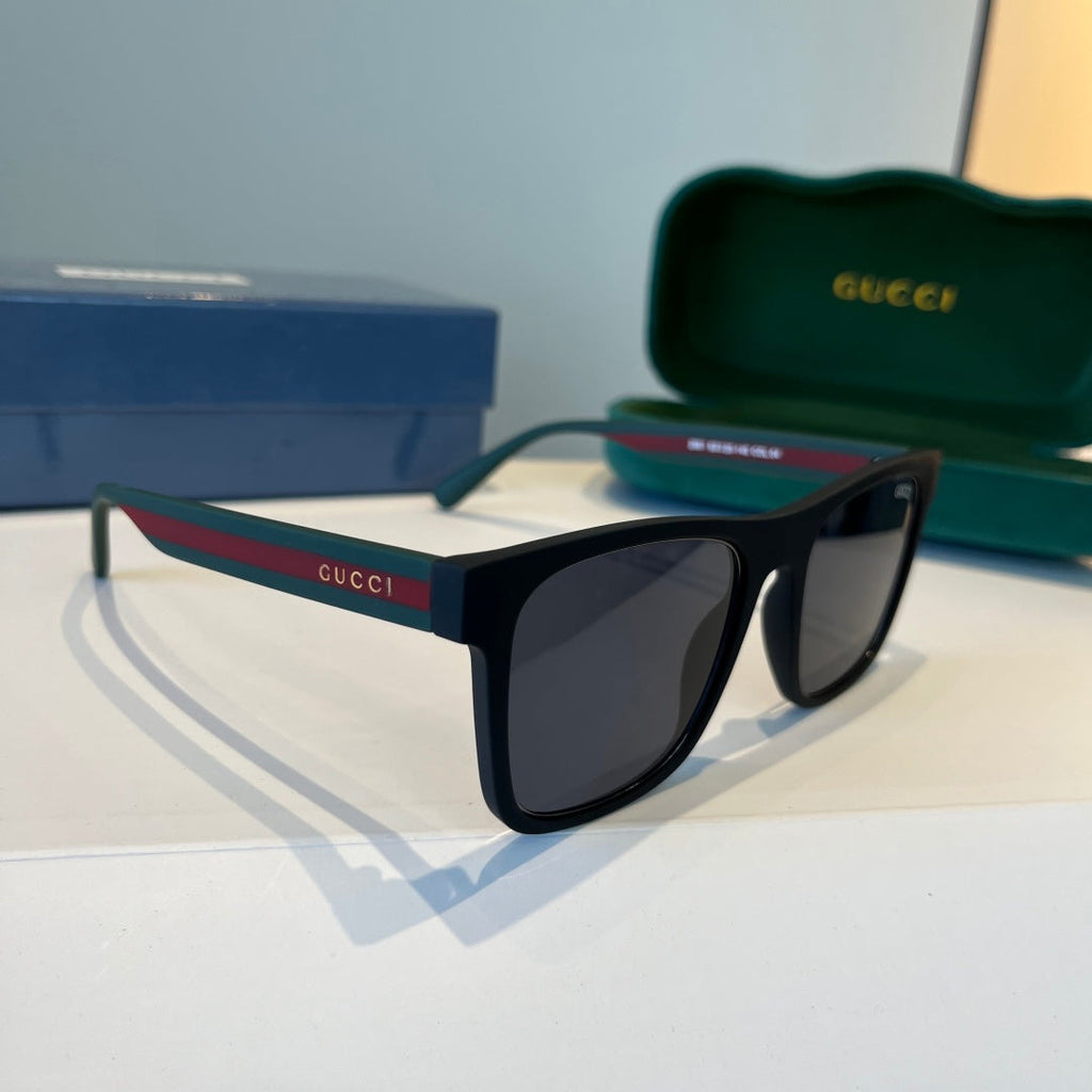Gucci Fashion Black Lens Sunglasses for Men & Women - 866943