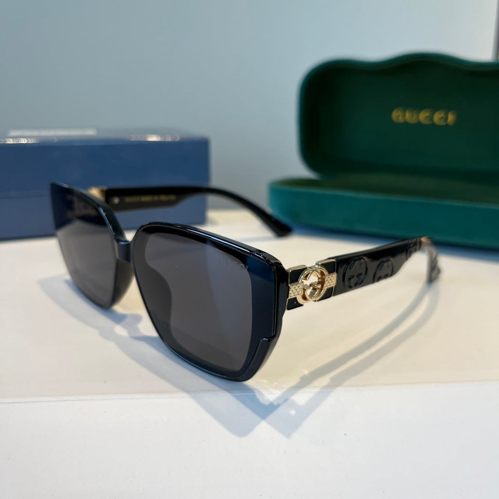 Gucci Oversized Black Lens Sunglasses for Women - 997562 - detail image 3