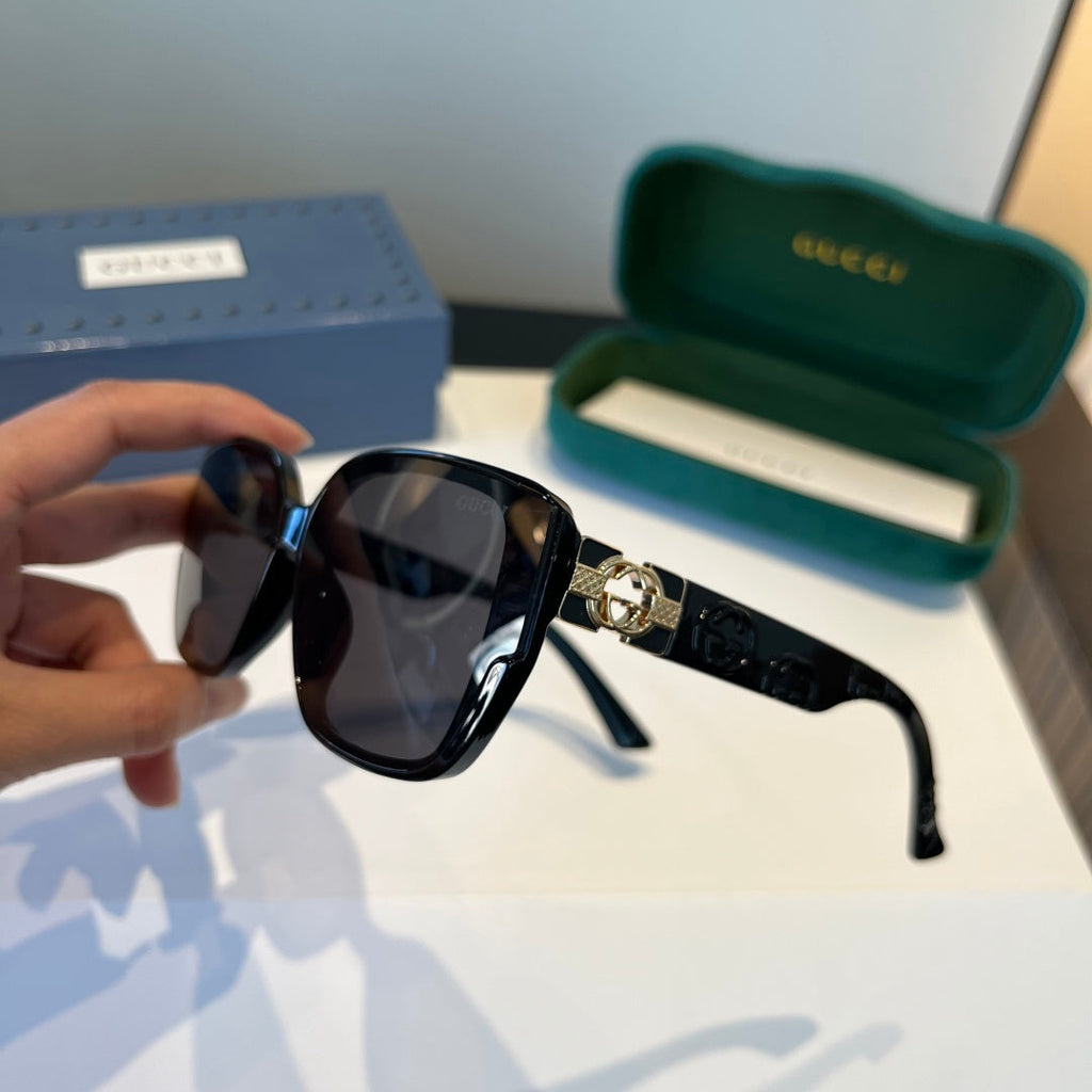 Gucci Oversized Black Lens Sunglasses for Women - 997562 - detail image 4