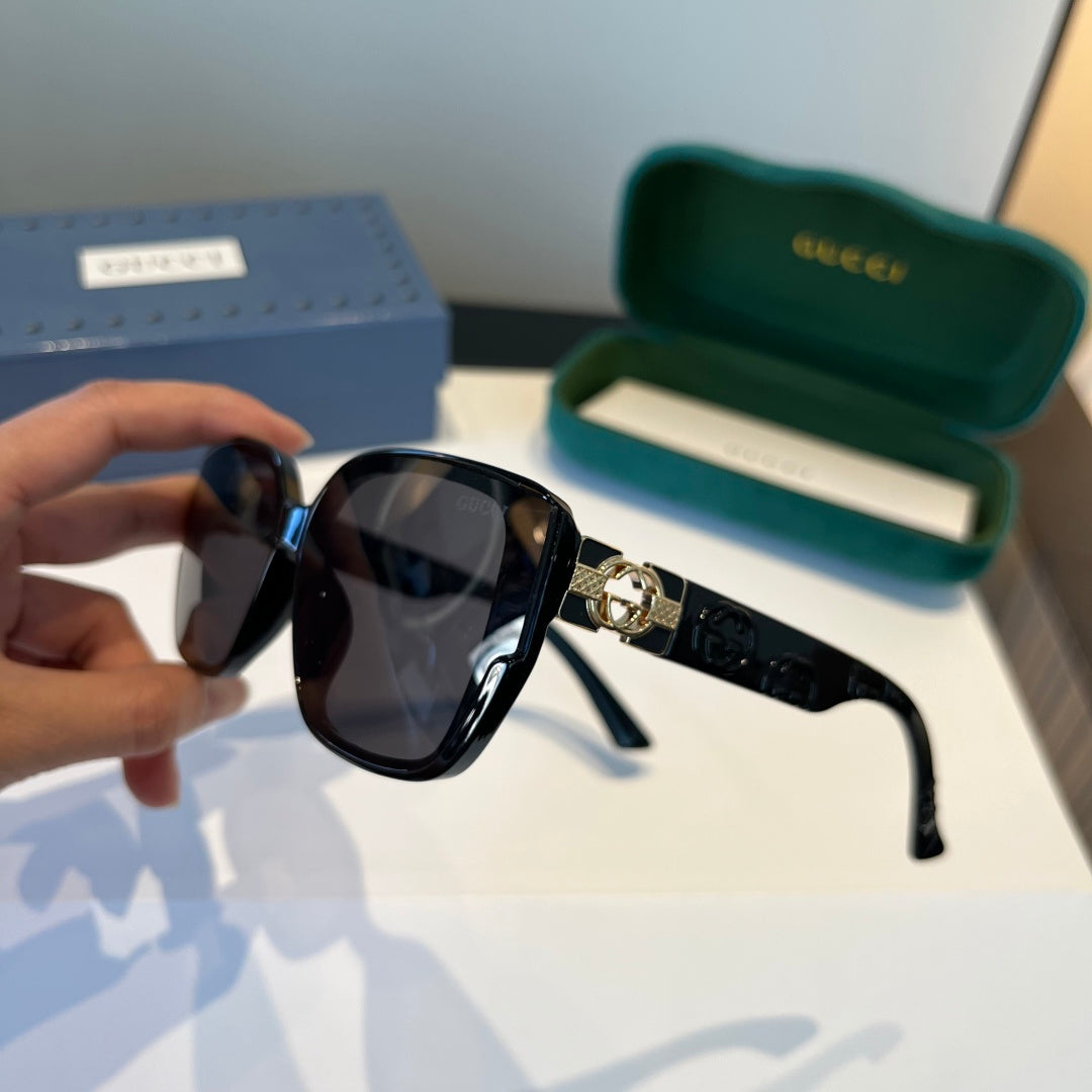 Gucci Oversized Black Lens Sunglasses for Women - 997562 - detail image 4