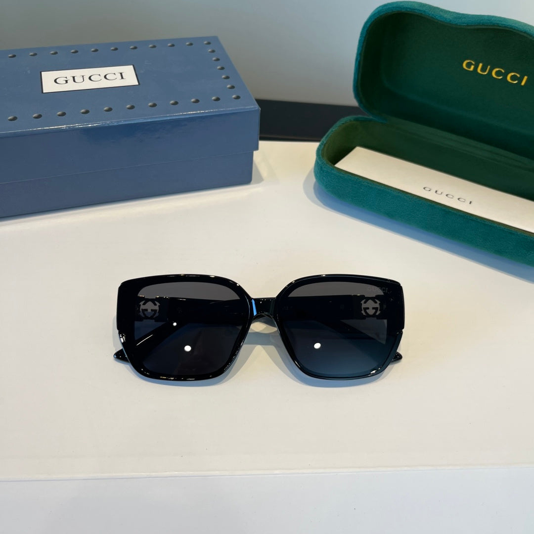 Gucci Oversized Black Lens Sunglasses for Women - 866944 - detail image 10