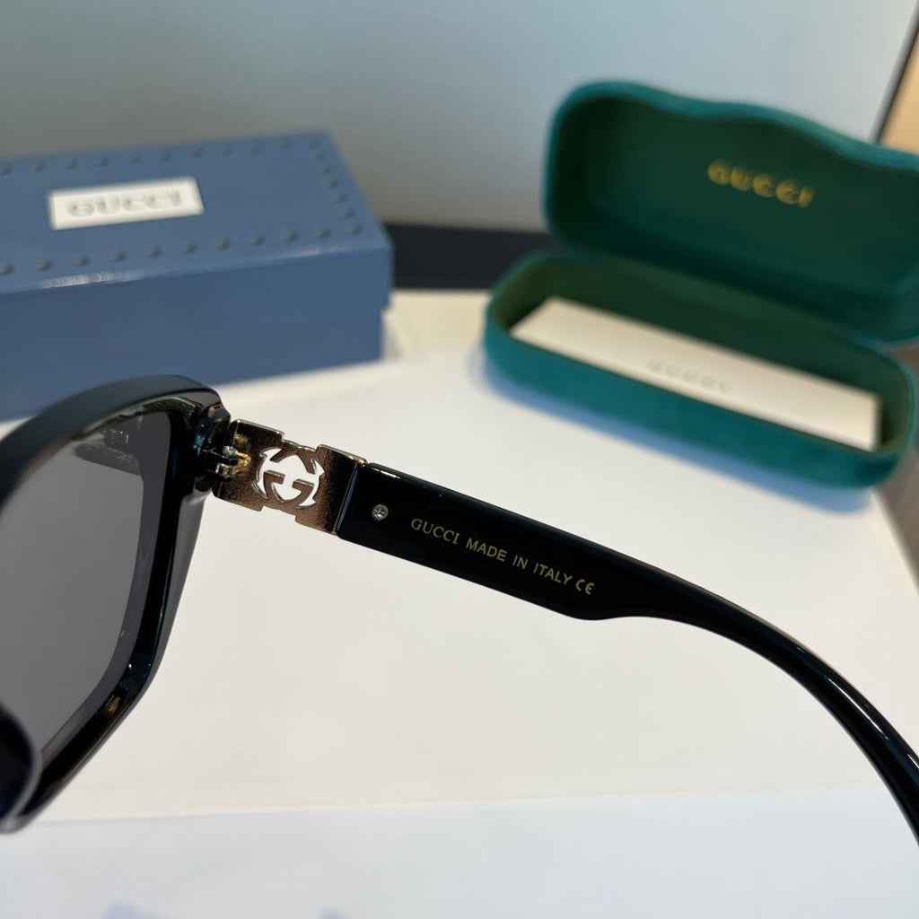Gucci Oversized Black Lens Sunglasses for Women - 997562 - detail image 5