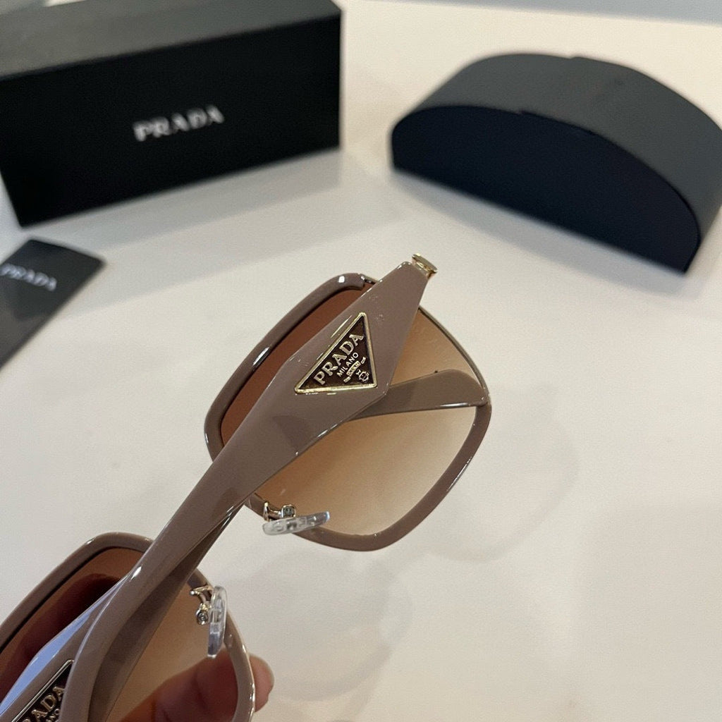 Prada Fashion Brown Lens Sunglasses for Men & Women - 398969 - detail image 6