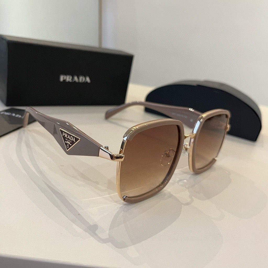 Prada Fashion Brown Lens Sunglasses for Men & Women - 487096